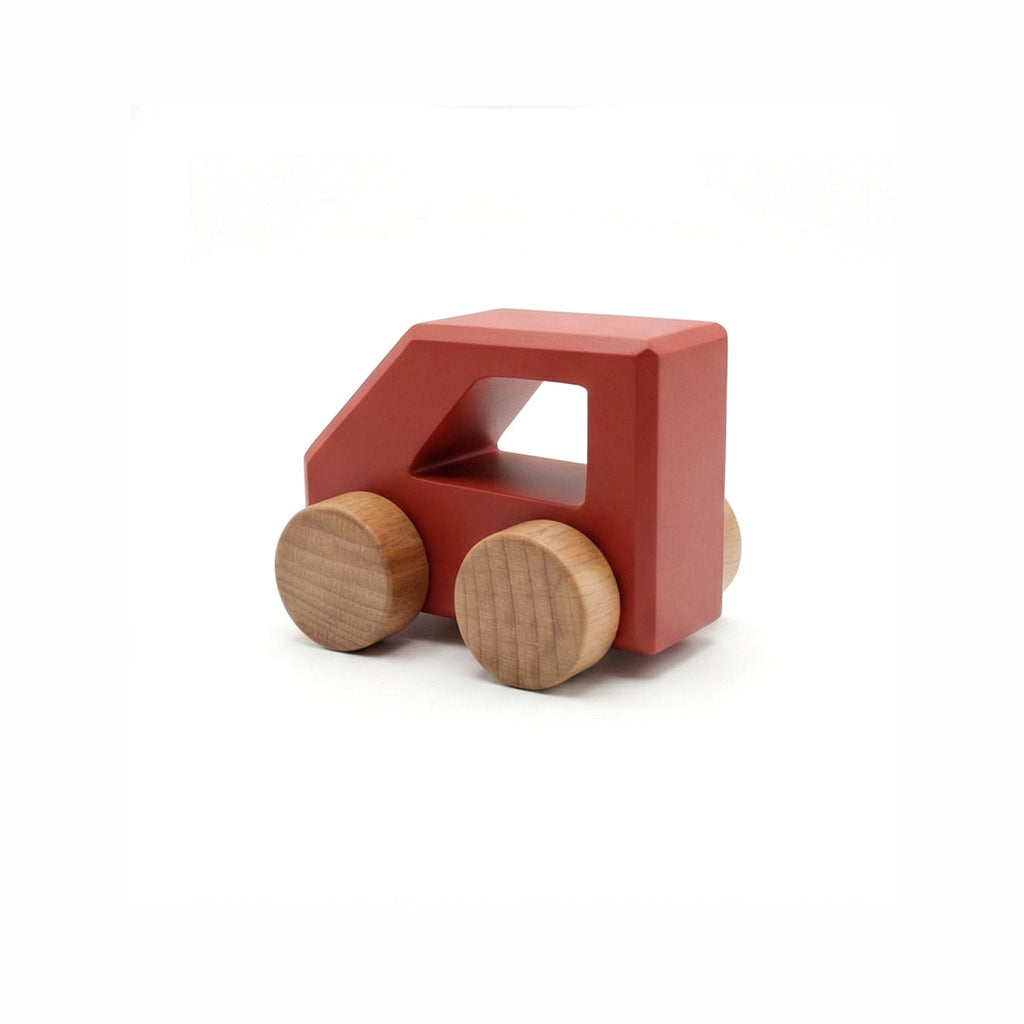 Toto Wooden Car — red
