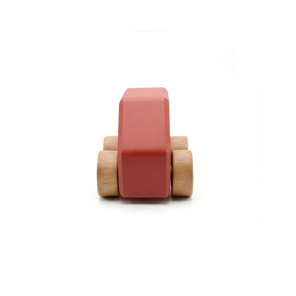 Toto Wooden Car — red