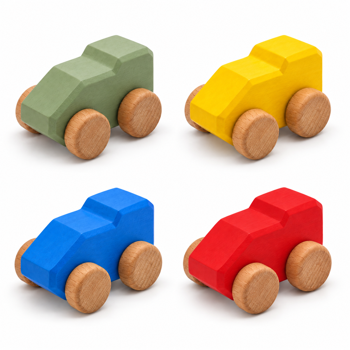 Mono colour collection — Green, Yellow, Blue and Red; each sold separately